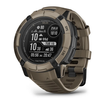 Смарт-часы Garmin Instinct 2X Solar, Черный