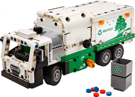 Блоковий конструктор LEGO Technic Сміттєвоз Mack LR Electric (42167)