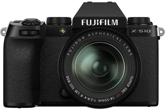 Бездзеркальний фотоапарат Fujifilm X-S10 kit (18-55mm) black (16674308)