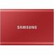 SSD накопичувач Samsung T7 2 TB Red (MU-PC2T0R/WW) - 1