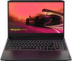 Ноутбук Lenovo IdeaPad Gaming 3 15ACH6 Shadow Black (82K2027BRM)