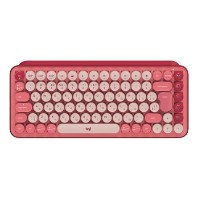 Клавиатура Logitech POP Keys Wireless Mechanical Keyboard UA Rose (920-010737)