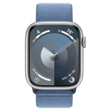 Смарт-годинник Apple Watch Series 9 GPS 45mm Midnight Alu. Case w. Midnight Sky Nike S. Band - M/L (MR9Q3+MUV53)