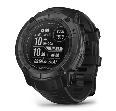 Смарт-годинник Garmin Instinct 2X Solar, Черный