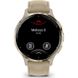 Смарт-часы Garmin Venu 3S Soft Gold S. Steel Bezel w. French Gray Case and Leather Band (010-02785-55) - 1