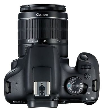 Зеркальный фотоаппарат Canon EOS 2000D 18-55 DC III + сумка SB130 + карта памяти SD16GB
