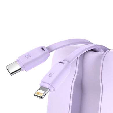 Внешний аккумулятор (повербанк) Baseus Elf Digital Display Fast Charge Power Bank 10000mAh 22.5W Purple (PPJL010005)