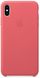 Чохол для смартфона Apple iPhone XS Max Leather Case - Peony Pink (MTEX2) - 3