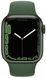 Смарт-часы Apple Watch Series 7 (GPS + Cellular) 41mm Green Aluminum Case with Clover Sport Band - Green - 2