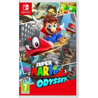 Nintendo Switch Super Mario Odyssey Edition + Игра Super Mario Odyssey (русская версия)