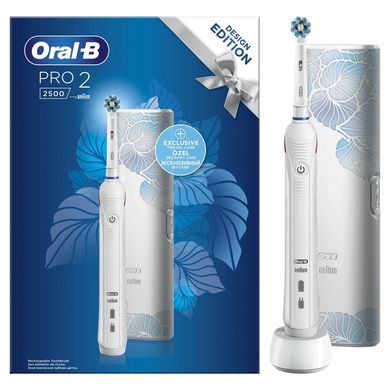 Электрическая зубная щетка Oral-B D501.513.2X PRO 2 750-2500 White