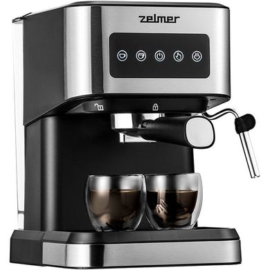 Рожковая кофеварка эспрессо Zelmer ZCM6255