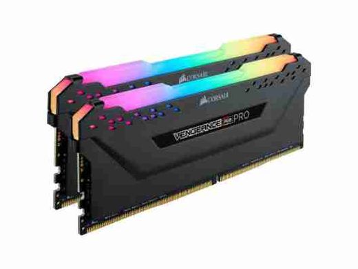 Пам'ять для настільних комп'ютерів Corsair 16 GB (2x8GB) DDR4 4000 MHz Vengeance RGB Pro (CMW16GX4M2Z4000C18)