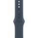 Смарт-часы Apple Watch SE 2 GPS 44mm Silver Aluminium Case with Storm Blue Sport Band S/M (MREC3) - 2