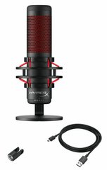 Микрофон для ПК/ для стриминга, подкастов HyperX Quadcast (HX-MICQC-BK)