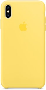 Чехол для смартфона Apple iPhone XS Max Silicone Case - Canary Yellow (MW962)