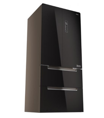 Холодильник с морозильной камерой Teka Maestro RFD 77820 Black glass (113430004)