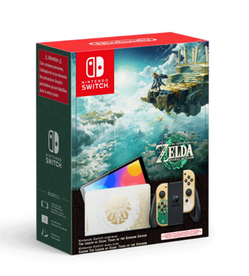 NINTENDO Switch – OLED Modell The Legend of Zelda: Tears of the Kingdom Edition