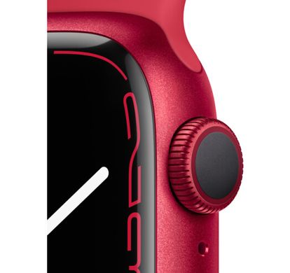 Смарт-часы Apple Watch Series 7 GPS 41mm Green Aluminum Case With Green Sport Band (MKN03)