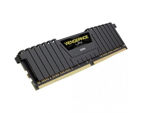 Пам'ять для настільних комп'ютерів Corsair 16 GB (2x8GB) DDR4 3200 MHz Vengeance LPX Black (CMK16GX4