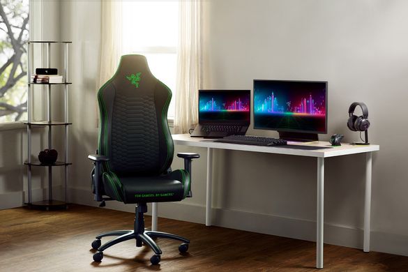 Комп'ютерне крісло для геймера Razer Iskur X Green (RZ38-02840100-R3G1)