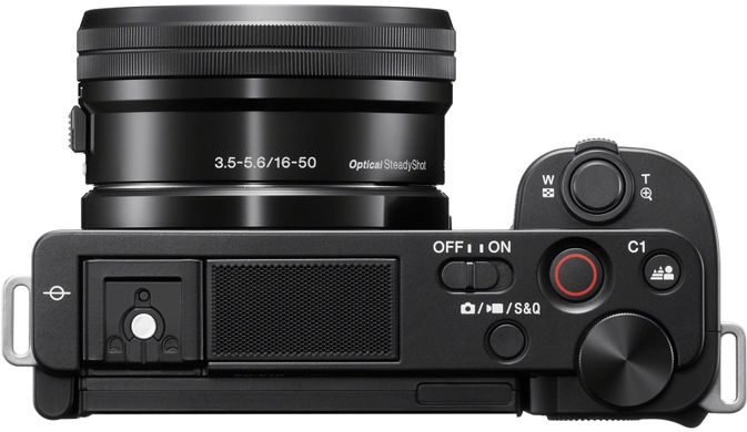 Компактный фотоаппарат с сменным объективом Sony ZV-E10 kit (16-50mm) Black (ILCZVE10LB.CEC)