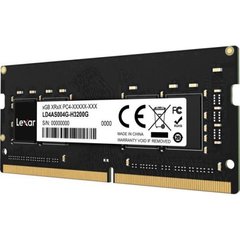 Пам'ять для ноутбука Lexar 16 GB DDR4 3200 MHz (LD4AU016G-B3200GSST)