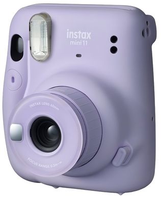 Фотокамера миттєвого друку Fujifilm Instax Mini 11 Lilac Purple (16655041) (Lilac Purple) + Фотобумага (20 шт.)