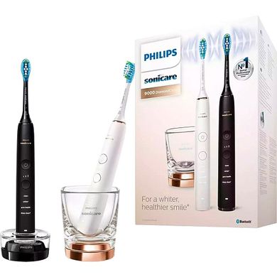 Електрична зубна щітка Philips Sonicare DiamondClean 9000 White & Black (HX9914/57)