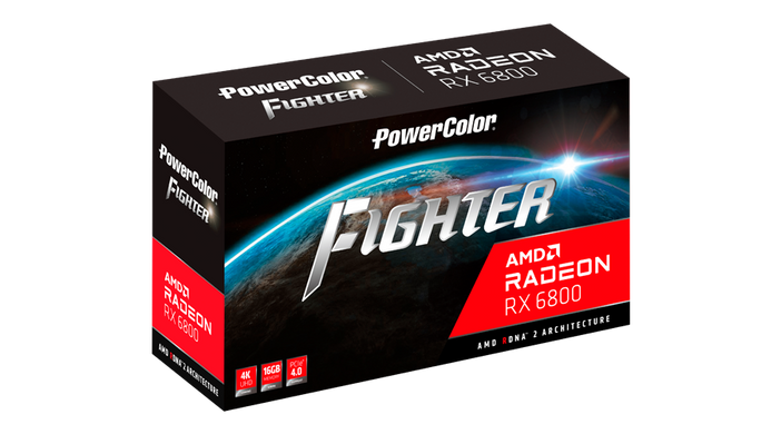 Відеокарта PowerColor Fighter AMD Radeon RX 6800 16GB