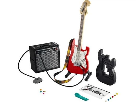 Блоковый конструктор LEGO Гитара Fender Stratocaster (21329)