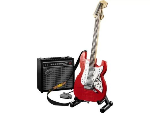 Блоковый конструктор LEGO Гитара Fender Stratocaster (21329)