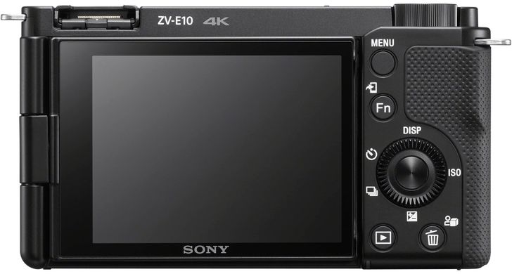 Компактний фотоапарат зі змінним об'єктивом Sony ZV-E10 body Black (ILCZVE10B.CEC)