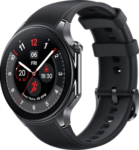Смарт-часы OnePlus Watch 2 Black Steel