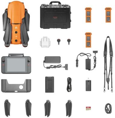 Квадрокоптер AUTEL EVO II Dual 640T Enterprise Rugged Bundle Drone V3 Orange (102001509)