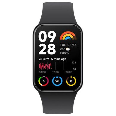 Фітнес-браслет Xiaomi Mi Band 8 Pro Black (BHR7431CN)