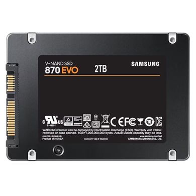 SSD накопичувач Samsung 870 EVO 1 TB (MZ-77E1T0B)