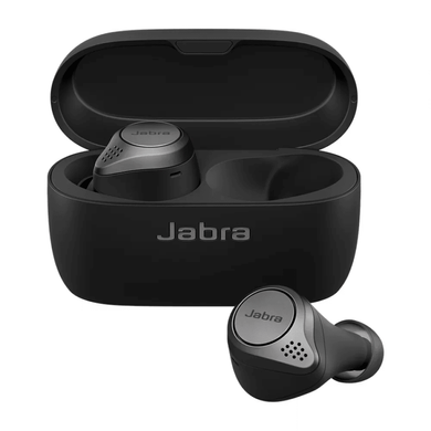 Навушники TWS ("повністю бездротові") JABRA Elite 75t Titanium (100-99090000-60)