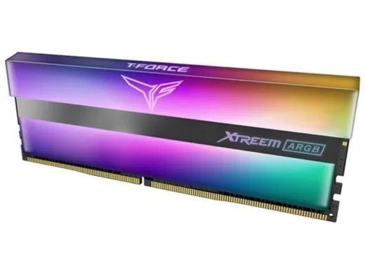 Пам'ять для настільних комп'ютерів TEAM 16 GB (2x8GB) DDR4 3600 MHz XTREEM ARGB (TF10D416G3600HC18JDC01)