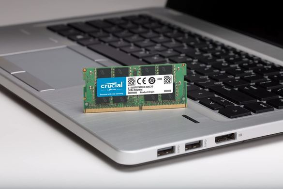 Память для ноутбука Crucial RAM 32GB Kit (2x16GB) DDR4 3200MHz CL22 (or 2933MHz or 2666MHz) CT2K16G4SFRA32A