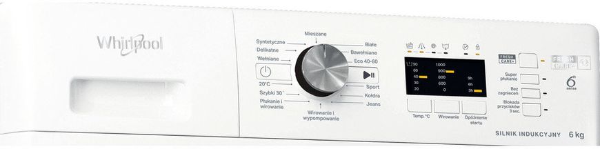 Стиральная машина автоматическая Whirlpool FFL 6038 B PL