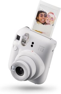 Фотокамера миттєвого друку Fujifilm Instax Mini 12 Clay White (16806121) + Фотобумага (20 шт.)