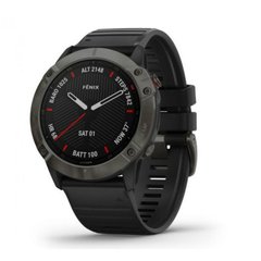 Спортивные часы Garmin Fenix 6X Pro Sapphire Carbon Grey DLC with Black Band (010-02157-11/10)