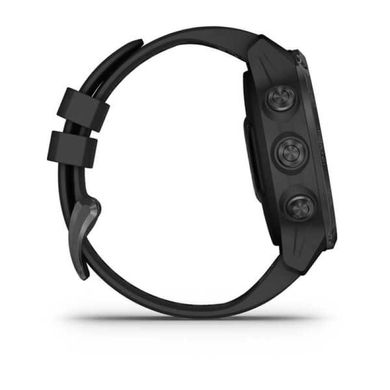 Спортивные часы Garmin Descent Mk2S Carbon Grey with Black Silicone Band (010-02403-04)