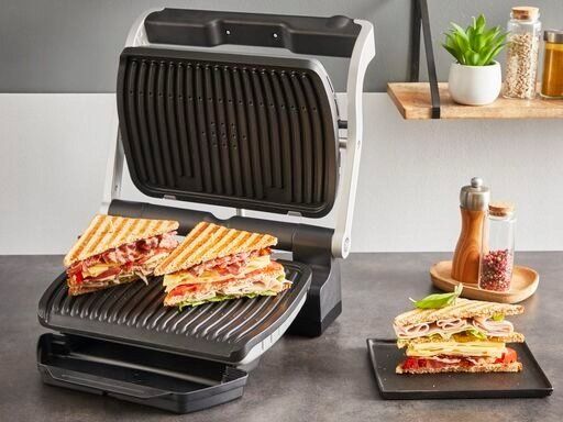 Электрогриль прижимной Tefal OptiGrill+ GC718D10