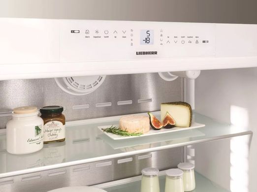 Вбудований двокамерний холодильник Liebherr ECBN 6156