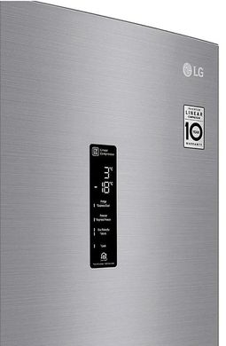 Холодильник з морозильною камерою LG GBF62PZHMN