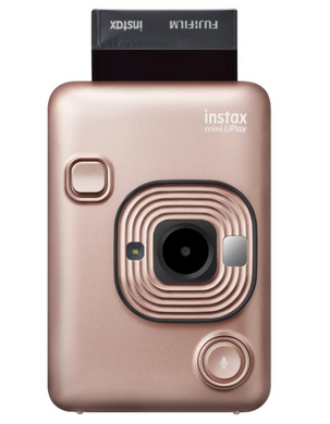 Фотокамера мгновенной печати Fujifilm Instax Mini LiPlay Blush Gold (16631849)
