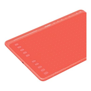 Графічний планшет Huion HS611 Coral Red