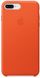 Чехол для смартфона Apple iPhone 8 Plus/7 Plus Leather Case Bright Orange (MRGD2) - 4